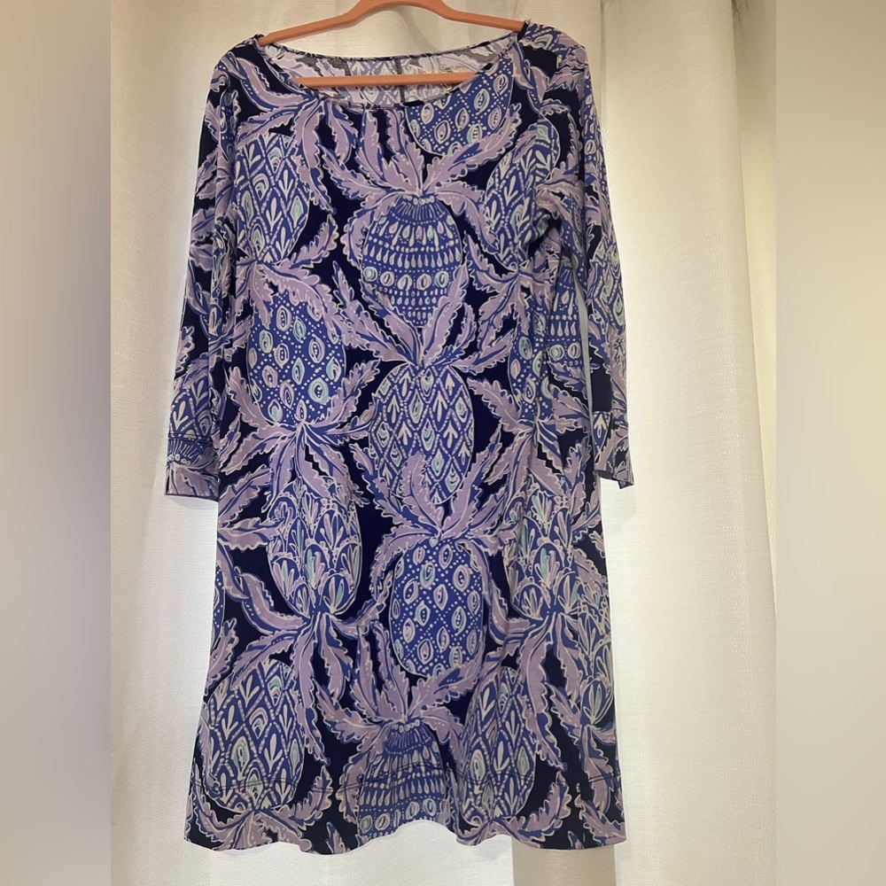 EUC Lilly Pulitzer Sophie UPF 50 shift dress size large